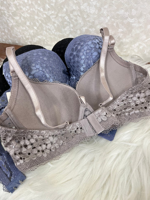 Wireless Lacey Padded Bralette